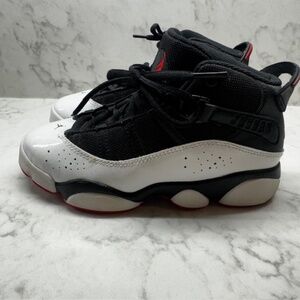 Jordan 6 Rings Basketball Shoes - Youth Size 1Y  Great Used Condition!